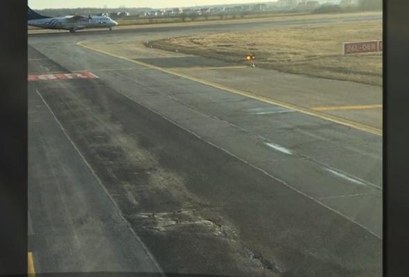 Pistele aeroportului Otopeni pun în pericol traficul aerian şi au nevoie urgentă de reparaţii capitale