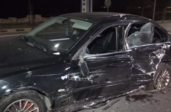 Băut şi grăbit să ajungă la petrecere, un şofer din Mehedinţi a fost la un pas să fie zdrobit de un TIR