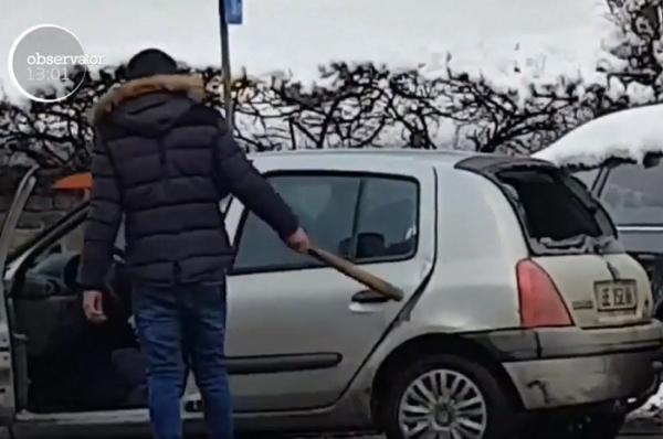 Şoferul din Botoşani care a distrus o altă maşină şi a băgat groaza într-o fetiţă e începător şi are doar 18 ani
