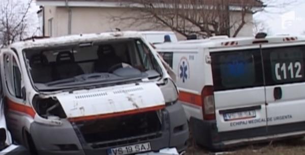 Oraş fără 'Salvare' la Vaslui. Singura ambulanţă din Murgeni s-a defectat