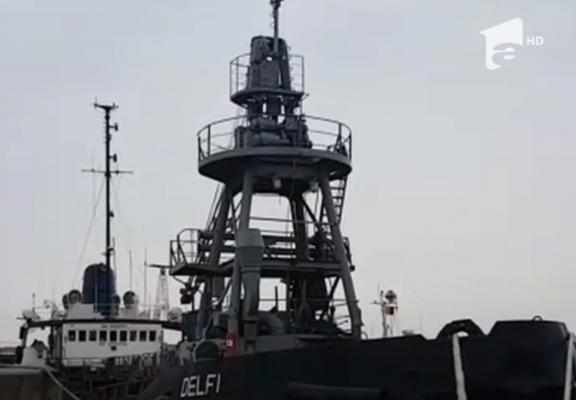 Alertă în Portul Agigea! O navă care transporta petrol a început să ia apă (Video)