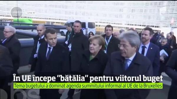 În Uniunea Europeană începe "bătălia" pentru viitorul buget