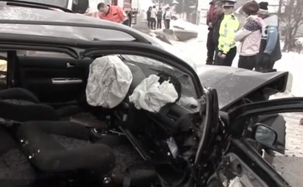 Accident fatal pe o șosea din Gorj. Şoferul vinovat se grăbea spre muncă