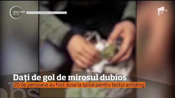 20 de tineri din Constanţa au fost duşi de poliţişti la Spitalul Judeţean, pentru testul antidrog