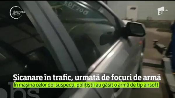 Focuri de armă în traficul din Capitală. Un cetăţean arab a fost ţinta unor tineri, după o şicanare pe şoseaua Fundeni