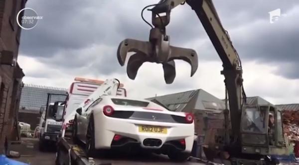 Poliţia britanică nu glumeşte cu maşinile găsite fără acte în regulă!