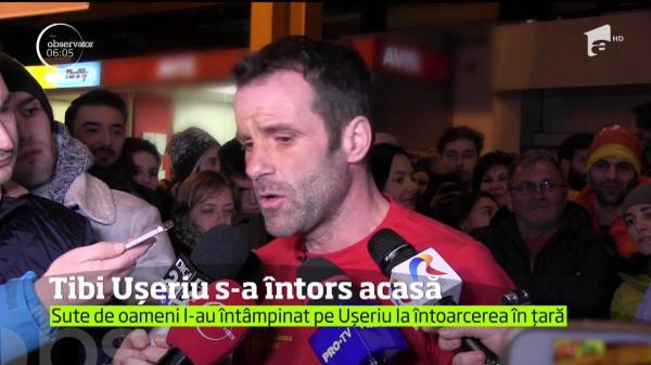 Ultramaratonistul Tibi Uşeriu s-a întors acasă, după experienţa polară