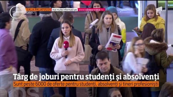 Târg de joburi pentru studenți și absolvenți