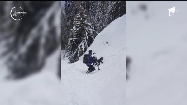 Echipajele de salvatori montani au fost din nou în alertă după ce mai mulţi turişti s-au aventurat pe munte