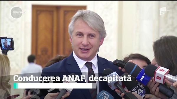 Conducerea ANAF a fost decapitată. Eugen Teodorovici a demis 24 de şefi