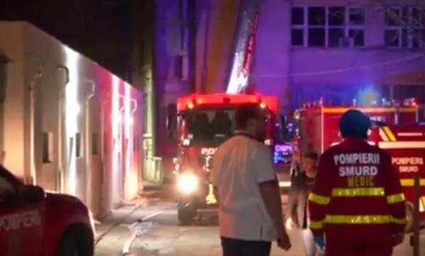 Incendiu la Institutul de Boli Cardiovasculare din Iaşi. 18 pacienţi transferaţi de urgenţă la alte spitale