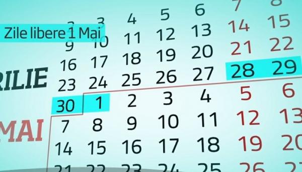 E oficial, bugetarii vor avea minivacanţă de 4 zile şi de 1 Mai