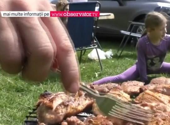 Vremea bună a scos România la grătar