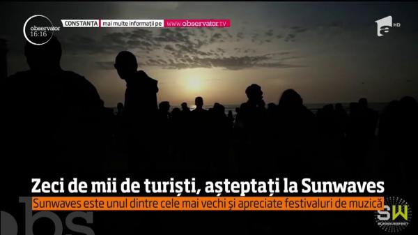 Zeci de mii de turiști, așteptați la festivalul Sunwaves