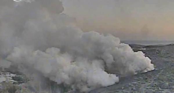 Un vulcan din Japonia a erupt din nou după 250 de ani de inactivitate