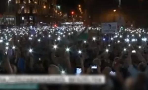 Protest uriaş împotriva lui Viktor Orban, la Budapesta