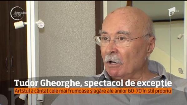 Maestrul Tudor Gheorghe, spectacol de excepție la Sala Palatului