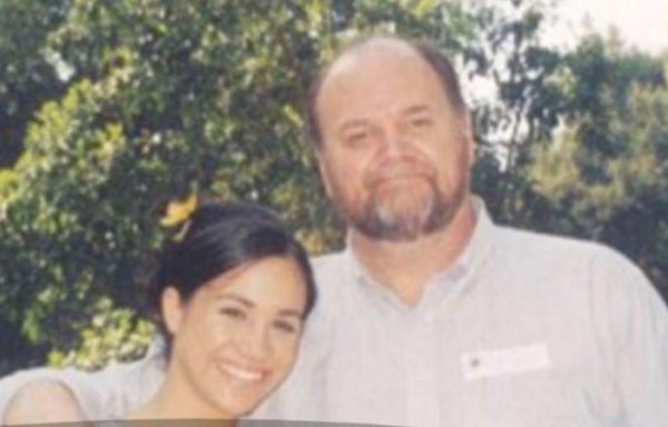 Meghan Markle, condusă la altar de tatăl său
