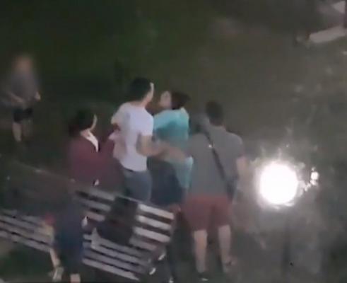 Mai multe mame s-au încăierat şi s-au ameninţat în fața copiilor, în parcul unui cartier rezidenţial situat la marginea Capitalei