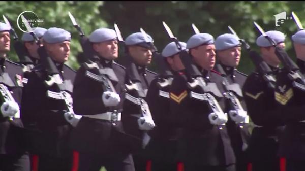 Exerciții militare pentru nunta regală