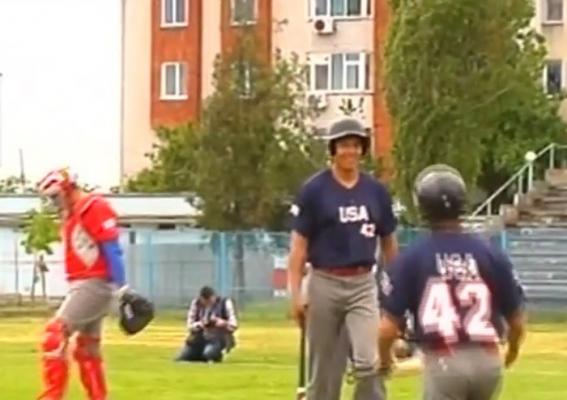 România a învins echipa militarilor americani de la Kogălniceanu, într-un meci amical de baseball