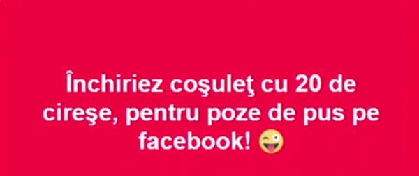 Prețul cireșelor, gluma preferată a românilor