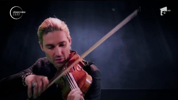 Concertele lui David Garret, amânate. Violonistul va urca pe scenă pe 13 și 14 septembrie