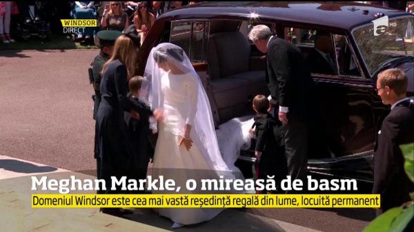Meghan Markle sosește la biserica