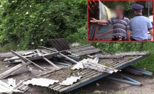 Patru fraţi răniţi grav după ce o staţie s-a prăbuşit peste ei. Gestul şocant al unui bărbat a provocat totul!
