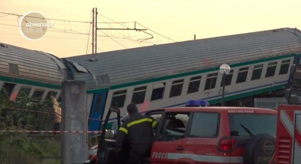 Un român a murit într-un accident de tren în Italia, ca să-şi salveze colegul (Video)