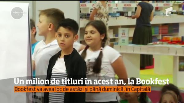 Un milion de titluri în acest an, la Bookfest. Ediția din acest an este una aniversară și marchează Anul Centenarului