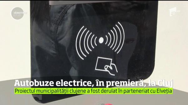 Cluj Napoca este primul oraş din România în care au fost introduse autobuze electrice