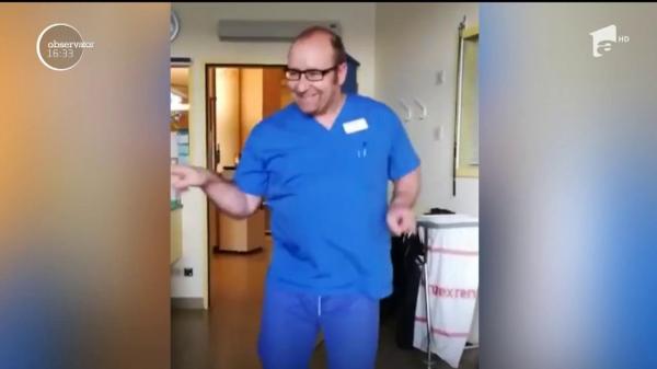 Doctor din Germania, spectacol în spital pentru un pacient
