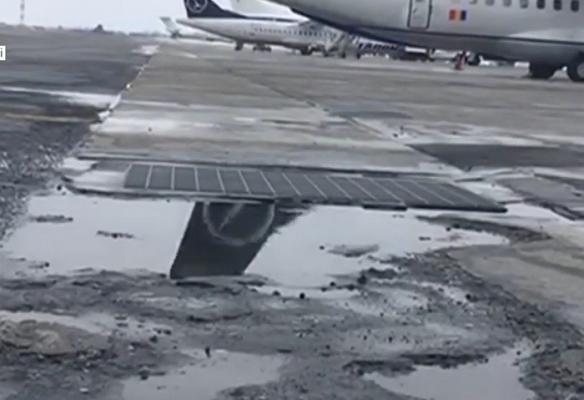 Din rău în mai rău, pe aeroportul Otopeni. Lucrările de pe pista doi au fost făcute greşit, din cauză că a fost modificată compoziţia asfaltului