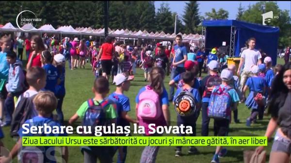 Serbare cu gulaş la Sovata pentru sute de elevi