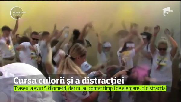 The Color Run, cea mai populară cursă de alergare din lume, a avut loc la Oradea