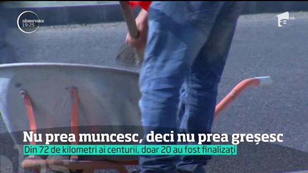 Centura Capitalei, lucrări de modernizare cu încetinitorul. Tronsonul Chitila-A1, de doar 9 kilometri, ar fi aproape gata