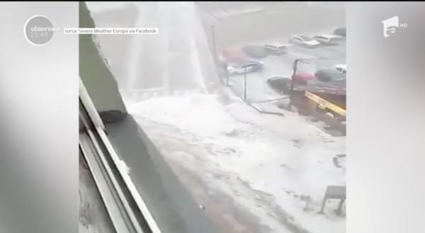 Vremea rea a lovit mai multe ţări din Europa