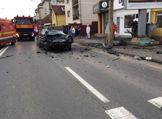 Accident dramatic provocat de un șofer băut, în județul Sibiu