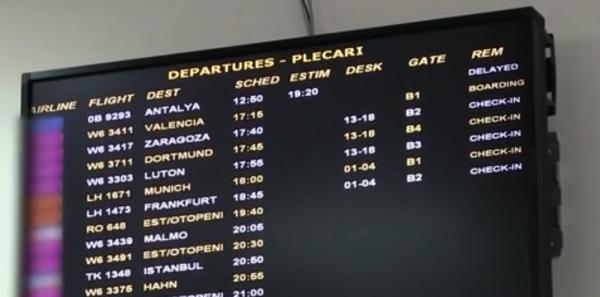 Peste 150 de români au avut o zi de coşmar, pe aeroportul din Cluj-Napoca