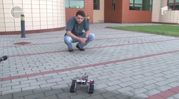 Robot controlat cu ajutorul undelor cerebrale