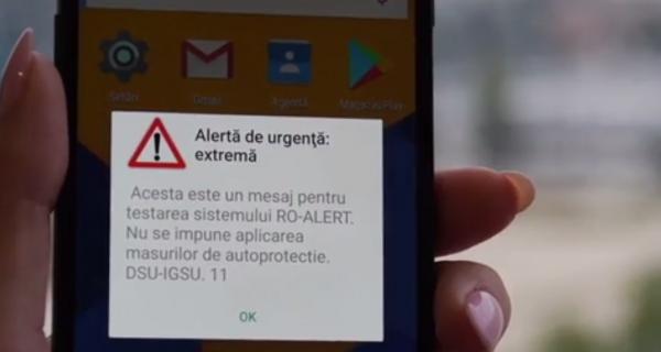 Autorităţile se pregătesc să implementeze sistemul de alertare în masă în caz de dezastru, Ro Alert