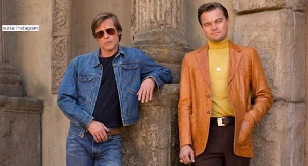 Leonardo DiCaprio şi Brad Pitt, colegi de platou într-o nouă peliculă regizată de Quentin Tarantino