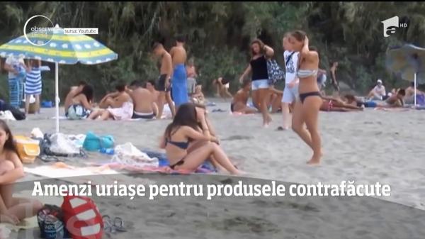 Amenzi de pâna la 7000 de euro pentru turiștii care cumpără produse false de la vânzătorii ambulanţi