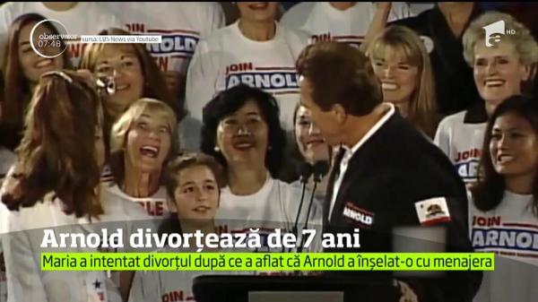 Arnold Schwarzenegger divorțează de șapte ani