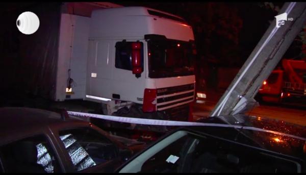 Accident spectaculos în cartierul Ferentari din Capitală
