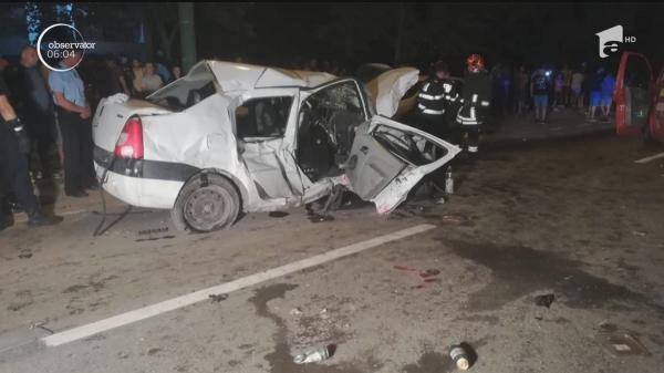 O femeie a murit în accidentul cu 4 mașini produs în Brașov