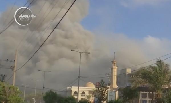 Raiduri masive ale aviației israeliene în Fâșia Gaza, asupra grupării Hamas
