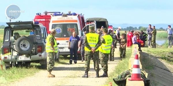 Piloții care s-au catapultat din aeronava IAR 99 Şoim au fost operați