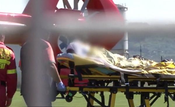 Anchetă după explozia de la Pinoasa, unde doi muncitori au fost răniţi. Unul dintre ei are arsuri pe 40% din suprafaţa corpului